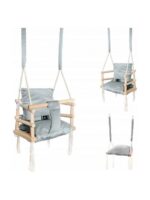 Κούνια Εσωτερικού Χώρου 3 σε 1 Grey H18026 Kruzzel - Image 4