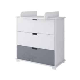 Συρταριέρα  με Αλλαξιέρα  Birds White  83x48x87cm  BC20060  BabyCute