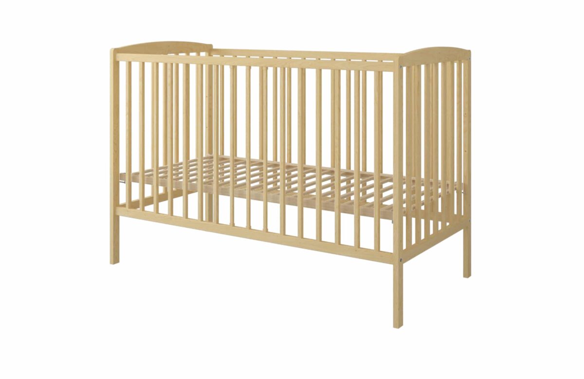 Βρεφικό Κρεβάτι Basic με Μπάρα Ασφαλείας  Natural  60x120cm  BC10099A BabyCute - Image 7