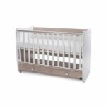 Βρεφικό κρεβάτι DREAM  60x120εκ. White & Light Oak 10150420045A  Lorelli (Δώρο Πάντα Προστασίας) - Image 2