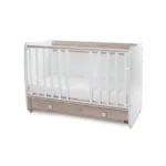 Βρεφικό κρεβάτι DREAM  60x120εκ. White & Light Oak 10150420045A  Lorelli (Δώρο Πάντα Προστασίας) - Image 4