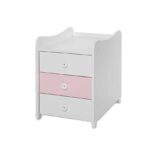 Πολυμορφικό βρεφικό κρεβάτι  MAXI PLUS  White & Pink 10150580038P Lorelli - Image 11