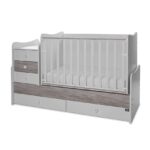 Πολυμορφικό βρεφικό κρεβάτι  MAXI PLUS  White & Artwood 10150580043P  Lorelli - Image 2