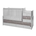 Πολυμορφικό βρεφικό κρεβάτι  MAXI PLUS  White & Artwood 10150580043P  Lorelli - Image 7