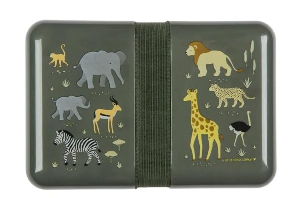 Δοχείο φαγητού Lunch box Savannah με ζωάκια σαβάνας