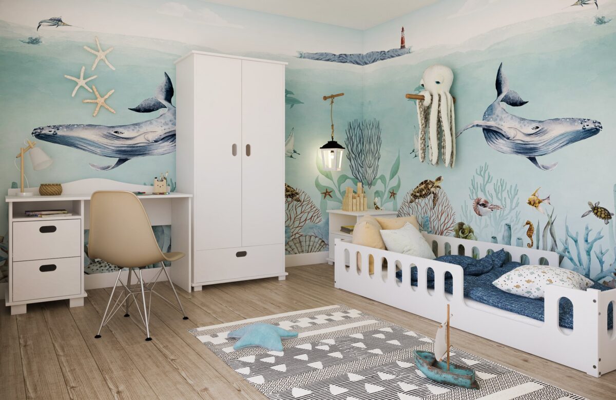 Κρεβάτι  Montessori Monte  με κάγκελα White  120x200cm  BC50046A  BabyCute - Image 15