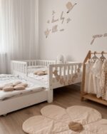 Κρεβάτι Καναπές Basic Love με Κάγκελα 30cm & Συρτάρι σε Λευκό Χρώμα  Ξύλου  90×200cm  Luletto (Δώρο 10% έκπτωση στο Στρώμα) - Image 2