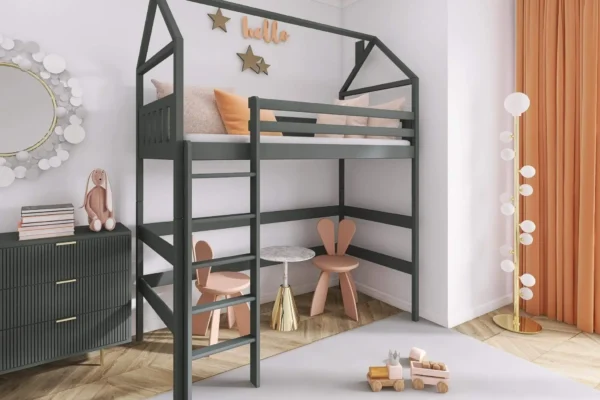 Υπερυψωμένο Σπιτάκι Gloria από μασίφ ξύλο