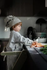 Αναδιπλούμενος Πύργος Εκμάθησης  Olive BabyWood - Image 2