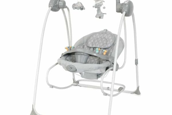 Βρεφικό ρηλάξ & κούνια TANGO 2 σε 1 Grey Trees Lorelli