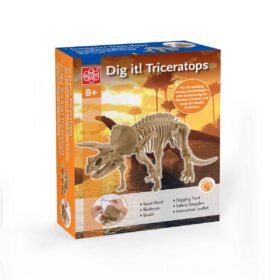 Σετ ανασκαφής σκελετού Triceratops EDU SCIENCE για παιδιά
