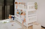 Κουκέτα  Monika Fast με Συρτάρια από μασίφ ξύλο White 90×200cm (Δώρο 10% Έκπτωση στα Στρώματα) - Image 8