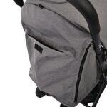 Γκρι ύφασμα καροτσιού Lorelli QUICK AUTOMATIC με τσέπη.