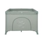Παρκοκρέβατο Lorelli Sunny PlayGround Fog Beige με αστεράκια
