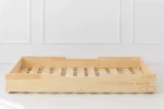 Παιδικό κρεβάτι Montessori Mila CPW Adeko, φυσικό ξύλο, 90x200cm.