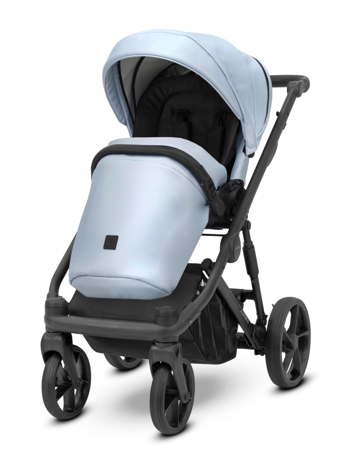 42 Πολυκαρότσι 2 σε 1 Arizo Baby Blue Eco Leather Kunert - Image 4
