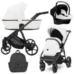 Πολυκαρότσι 3 σε 1 Arizo White Eco Leather Kunert