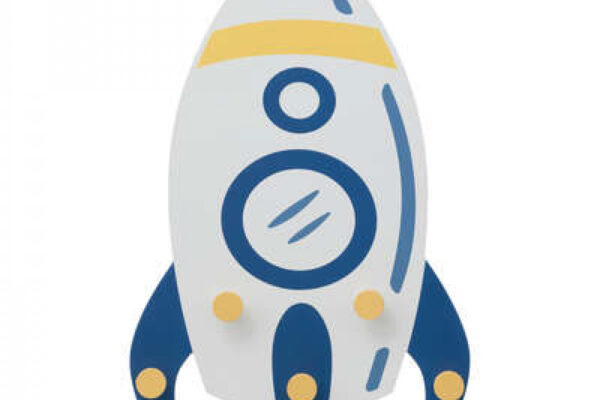 Κρεμάστρα Space Atmosphera: Διακοσμητική κρεμάστρα σε σχήμα πυραύλου.