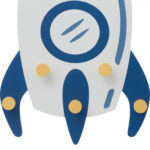 Κρεμάστρα “Space” Atmosphera, παιδική, διακοσμητική, με γάντζους.