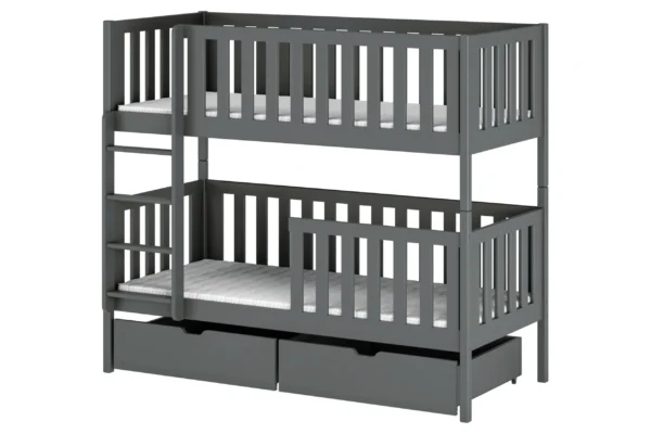 Κουκέτα Michalina με Κάγκελα 41,5cm & Συρτάρια από μασίφ ξύλο