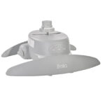 Γκρι συσκευή Bella με φτερά και κουμπιά ελέγχου.