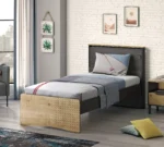 Παιδικό κρεβάτι μονό  BLACK BL-1319  USB CHARGING  100x200cm Cilek