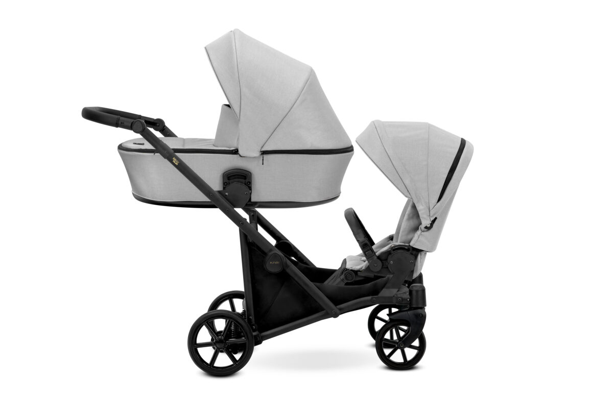 Πολυκαρότσι διδύμων BRAV Duo 3in1 Grafit Kunert