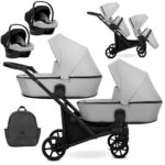 Πολυκαρότσι διδύμων BRAV Duo 3 in 1 Grey Kunert