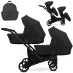 Πολυκαρότσι Διδύμων  BRAV Duo 2 in 1 Black Kunert