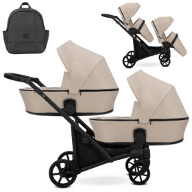 Διδύμων καρότσι BRAV Duo 2 in 1 Grafit Kunert