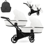 Δίδυμο καρότσι BRAV Duo 2in1 Grafit Kunert, μαύρο