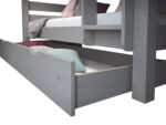 Κουκέτα  Oliver Stairs με Σκαλοπάτια Και Αποθηκευτικό Χώρο από μασίφ ξύλο Grey  90×200cm (Δώρο 10% Έκπτωση στα Στρώματα) - Image 10
