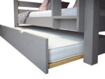 Κουκέτα  Oliver Stairs με Σκαλοπάτια Και Αποθηκευτικό Χώρο από μασίφ ξύλο Grey  90×200cm (Δώρο 10% Έκπτωση στα Στρώματα) - Image 12