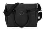 Μαύρη τσάντα αλλαξιέρα Kunert IVENTO Duo 3 σε 1 Eco Black