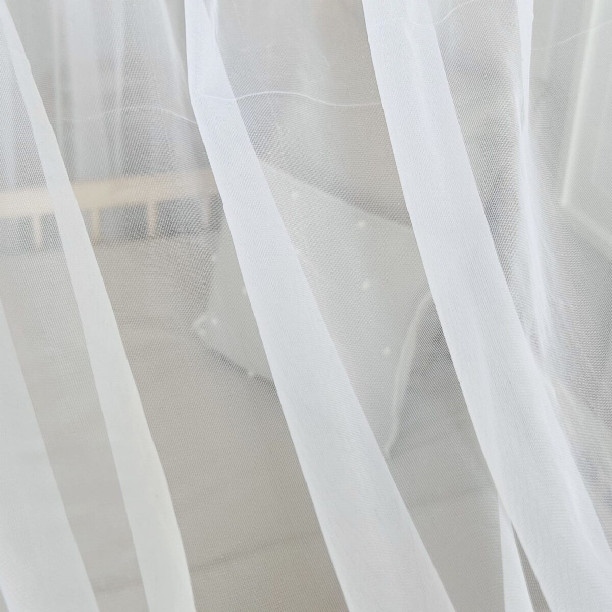 Κουρτίνα Οροφής House Bed Λευκή Luletto από διάφανο ύφασμα