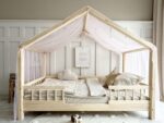 Κουρτίνα Οροφής House Bed  Pink Voile  Luletto - Image 2