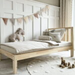 Κρεβάτι  Simple Plotek  σε Φυσικό  Ξύλο  120×200cm  Luletto (Δώρο 10% έκπτωση στο Στρώμα) - Image 3