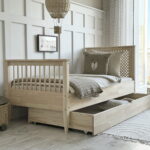 Κρεβάτι  Boho Grid Plus με  Συρτάρι  Natural  100×200cm  Luletto (Δώρο 10% έκπτωση στα Στρώματα) - Image 9