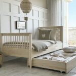 Κρεβάτι  Boho Grid Plus με  Συρτάρι  Natural  100×200cm  Luletto (Δώρο 10% έκπτωση στα Στρώματα) - Image 7