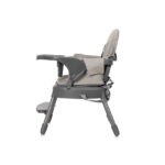 Καρεκλάκι φαγητού Siesta 3in1 Lorelli, πράσινο δέρμα, άνετο και ασφαλές.