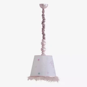 Φωτιστικό οροφής Little Princess με φτερά και διαμάντια