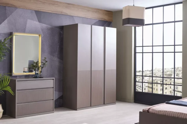 Καθρέπτης Shadow 21814 Kupa με χρυσό πλαίσιο