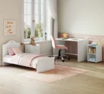 Βρεφική πολυμορφική κούνια  Romantic  RO-1022  70x115cm with Telescopic Rail Cilek - Image 3