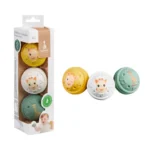 3 Μουσικές μπαλίτσες Sophie La Girafe από 100% φυσικό καουτσούκ.