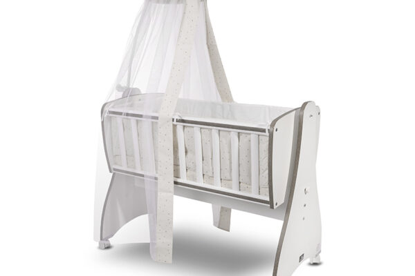 Λίκνο μωρού Lorelli Beige Sky 7 τεμαχίων: σετ προίκας μωρού.