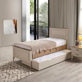 Συρτάρι κρεβατιού VIZYON VZ-107 Gencecix με συρόμενο βοηθητικό κρεβάτι.