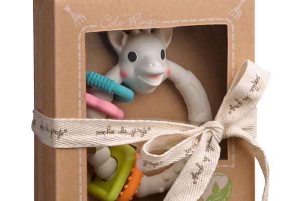 Πολύχρωμος Δακτύλιος Οδοντοφυΐας So Pure Sophie La Girafe για οδοντοφυΐα.