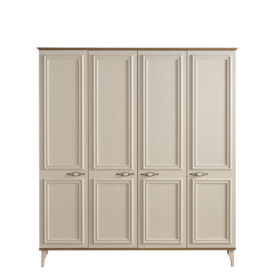 Ντουλάπα 3φυλλη VIZYON VZ-101 Gencecix: Κρεμ ντουλάπα με τέσσερα φύλλα.