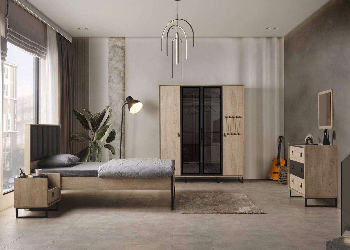 Μονό κρεβάτι NEON TEEN 100x200cm: άνεση και στυλ για το εφηβικό δωμάτιο