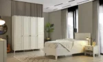 Ντουλάπα 4φυλλη  Inci Room NC-100 Gencecix - Image 3